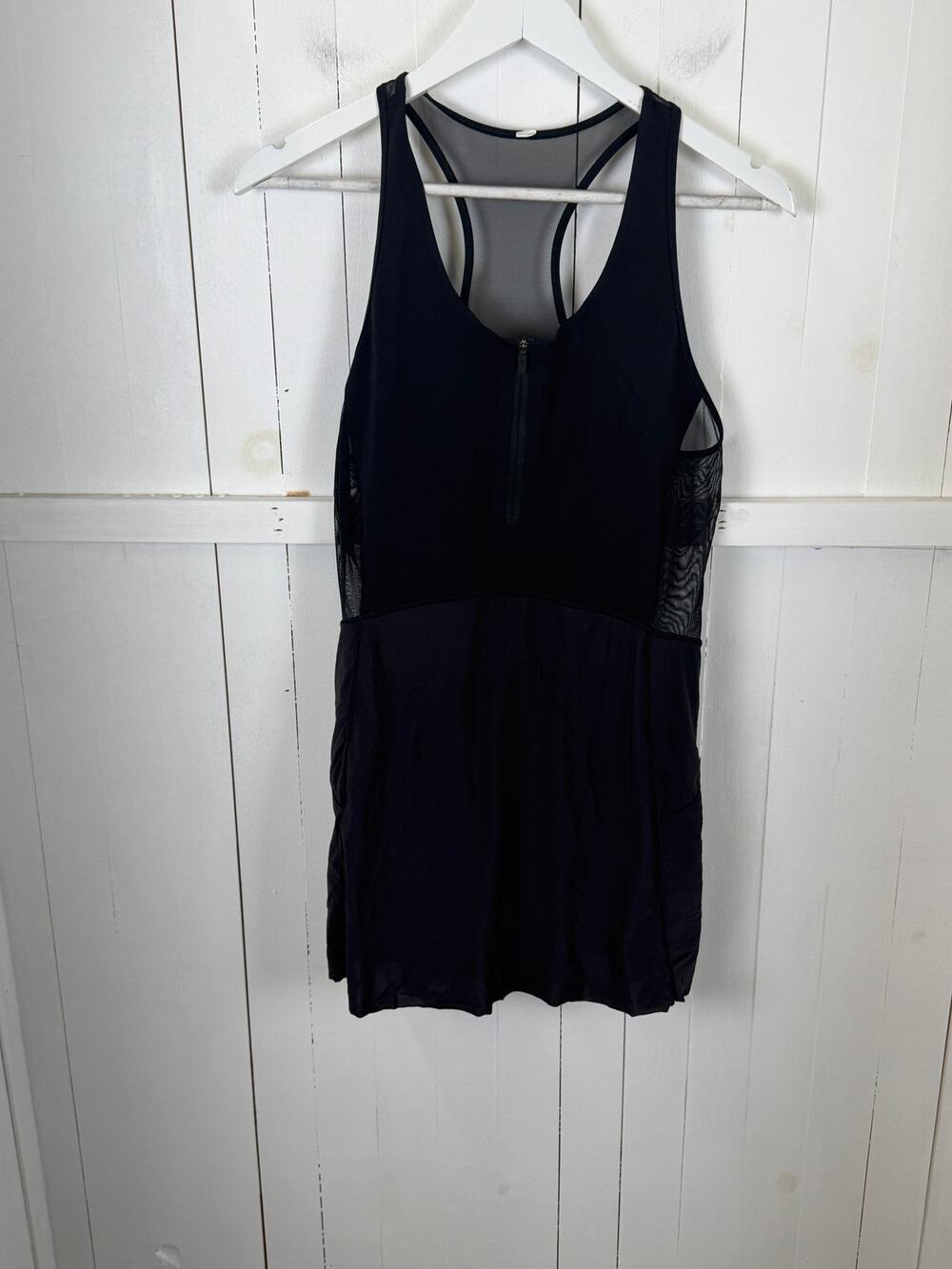 Lululemon Black Tank Dress Women’s Size 10 Nylon Short